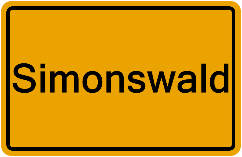 Handelsregisterauszug Simonswald