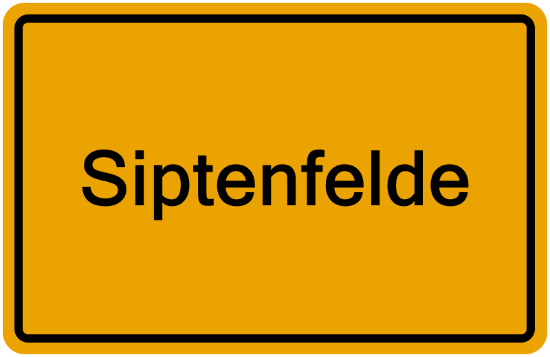 Handelsregisterauszug Siptenfelde