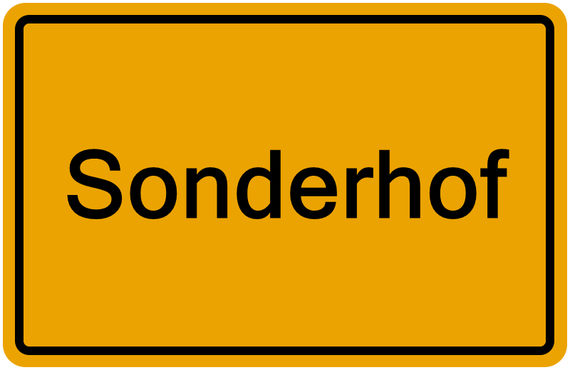 Handelsregisterauszug Sonderhof