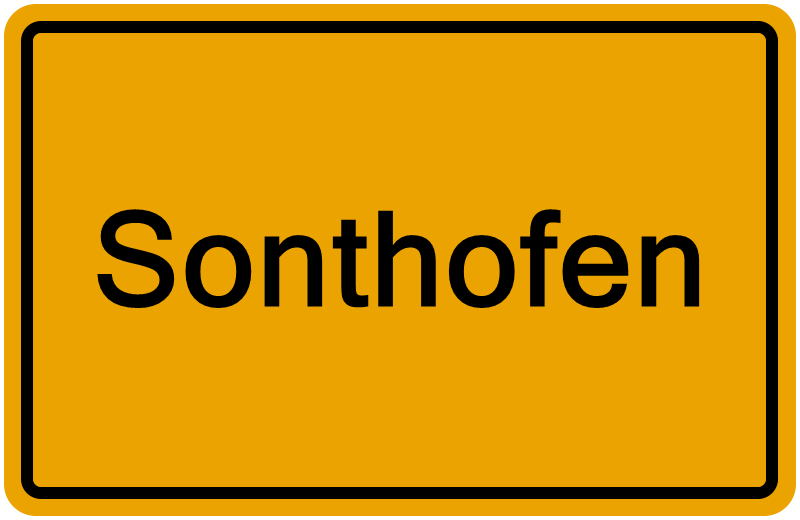 Handelsregisterauszug Sonthofen