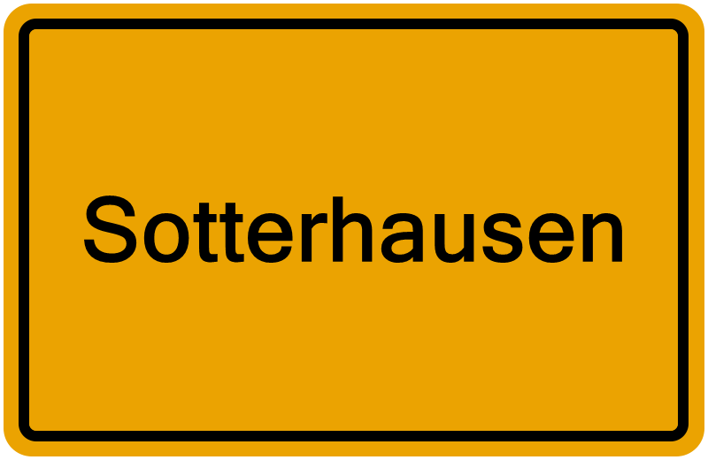 Handelsregisterauszug Sotterhausen