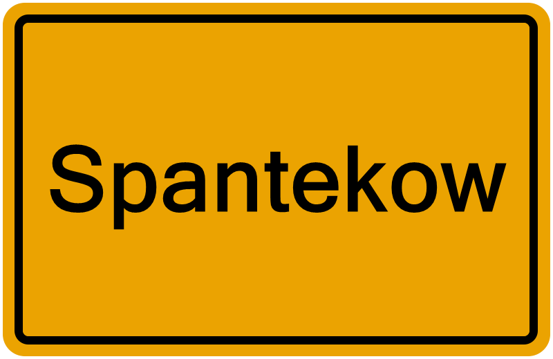Handelsregisterauszug Spantekow