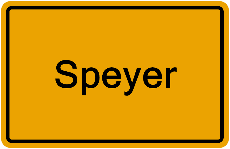 Handelsregisterauszug Speyer
