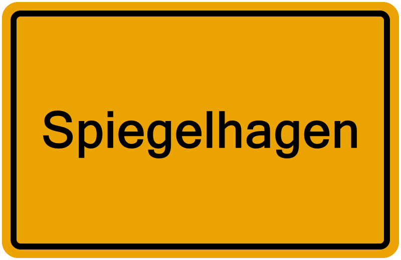 Handelsregisterauszug Spiegelhagen