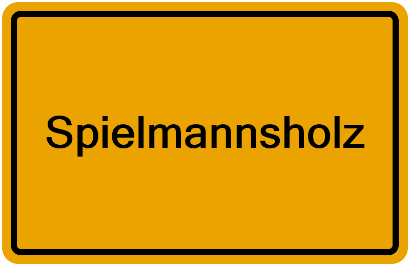 Handelsregisterauszug Spielmannsholz