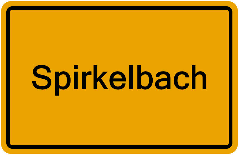 Handelsregisterauszug Spirkelbach