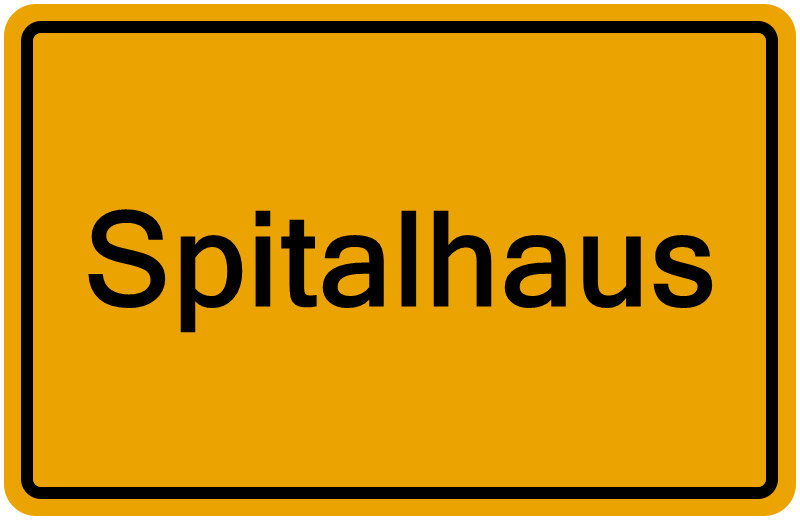 Handelsregisterauszug Spitalhaus