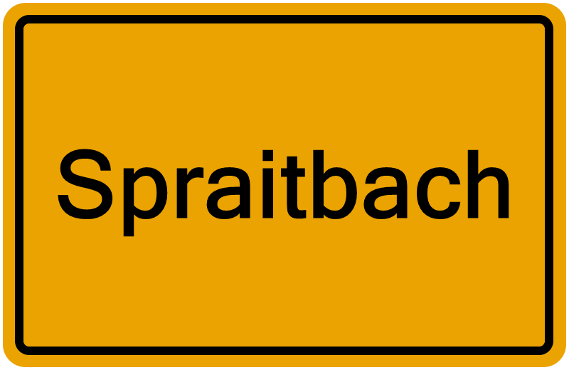Handelsregisterauszug Spraitbach