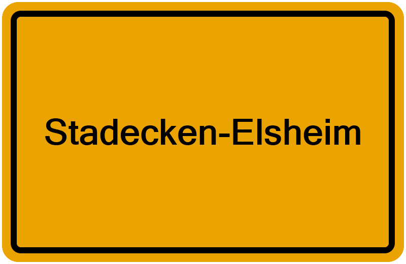 Handelsregisterauszug Stadecken-Elsheim