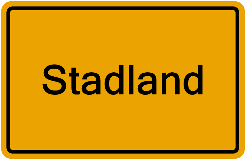 Handelsregisterauszug Stadland