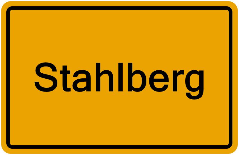 Handelsregisterauszug Stahlberg