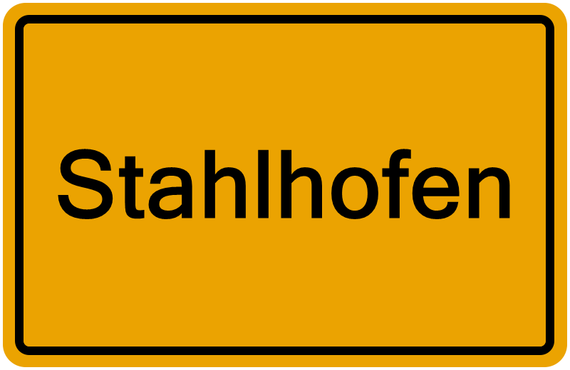 Handelsregisterauszug Stahlhofen