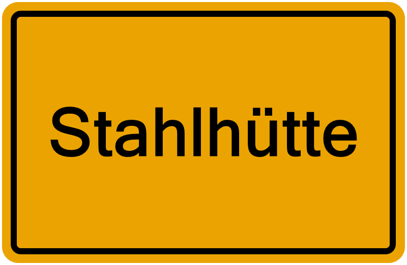 Handelsregisterauszug Stahlhütte