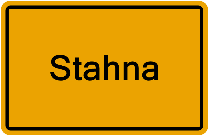 Handelsregisterauszug Stahna