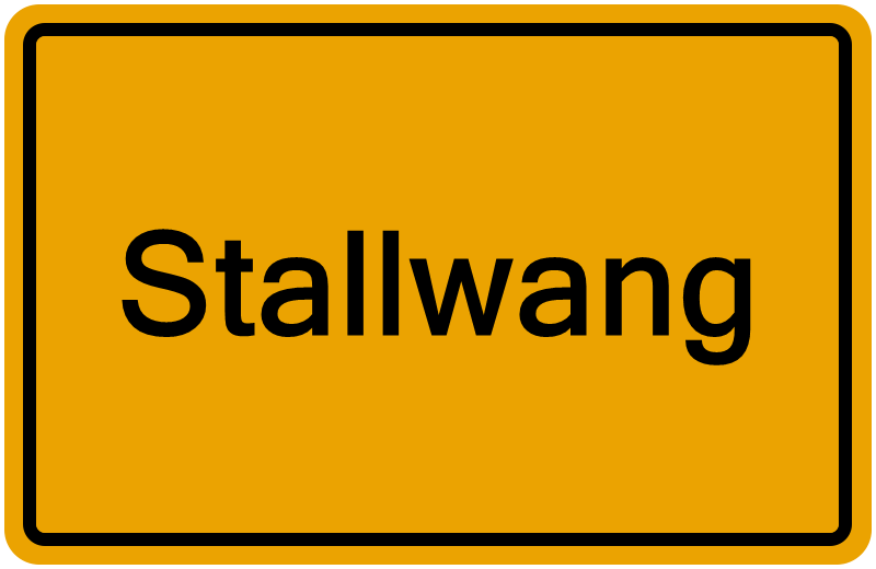 Handelsregisterauszug Stallwang