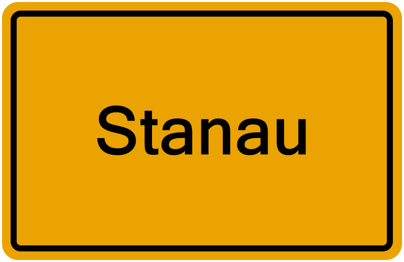 Handelsregisterauszug Stanau