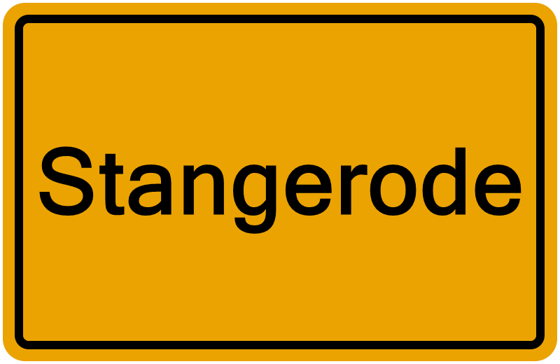 Handelsregisterauszug Stangerode
