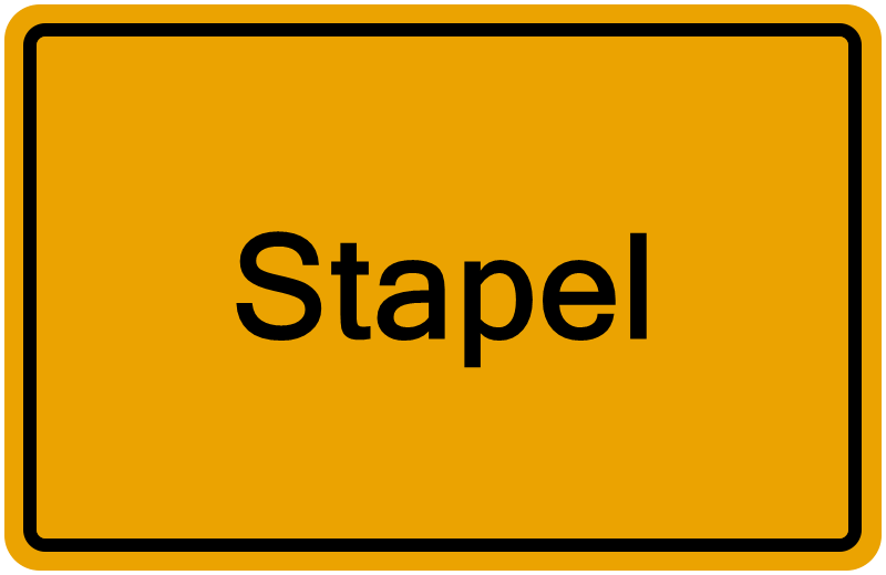 Handelsregisterauszug Stapel