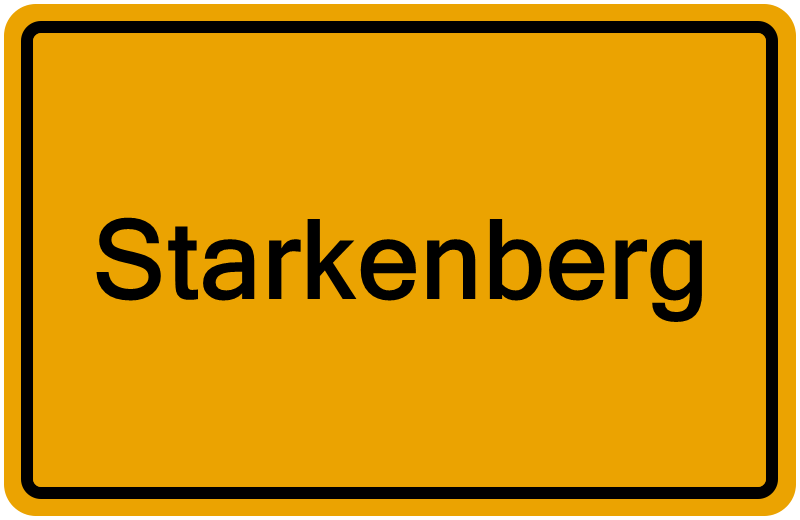 Handelsregisterauszug Starkenberg
