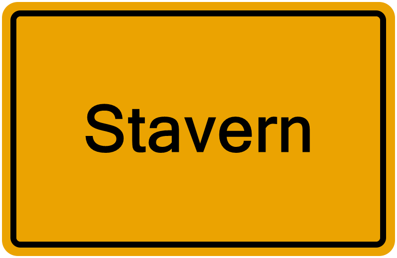 Handelsregisterauszug Stavern