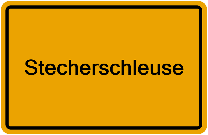 Handelsregisterauszug Stecherschleuse
