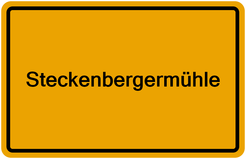 Handelsregisterauszug Steckenbergermühle