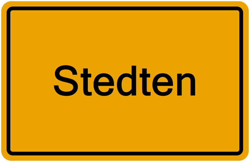 Handelsregisterauszug Stedten