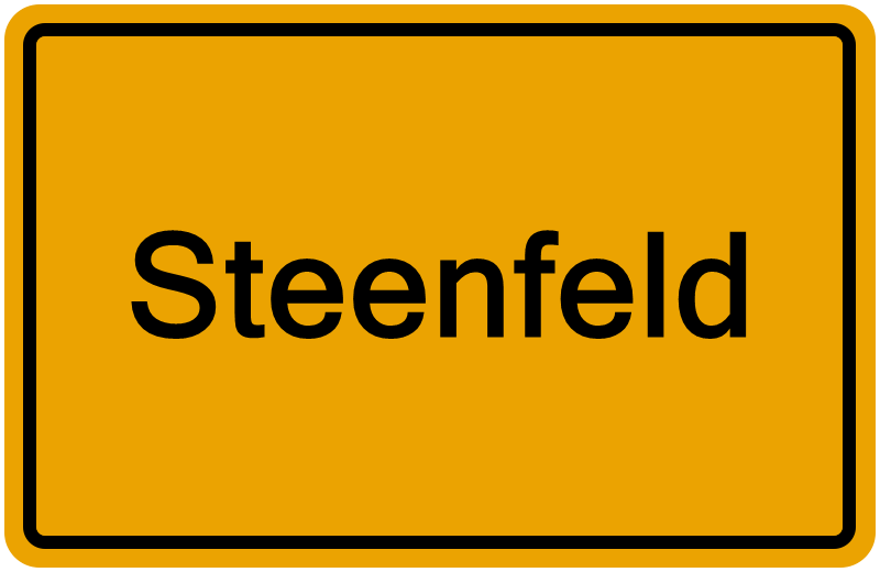 Handelsregisterauszug Steenfeld