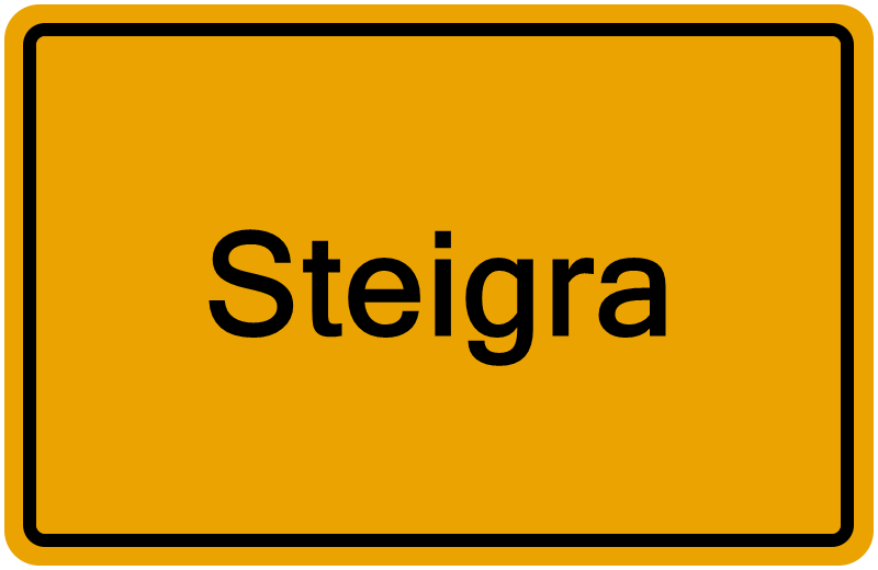 Handelsregisterauszug Steigra