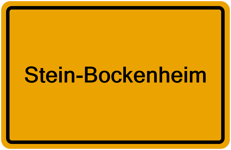 Handelsregisterauszug Stein-Bockenheim