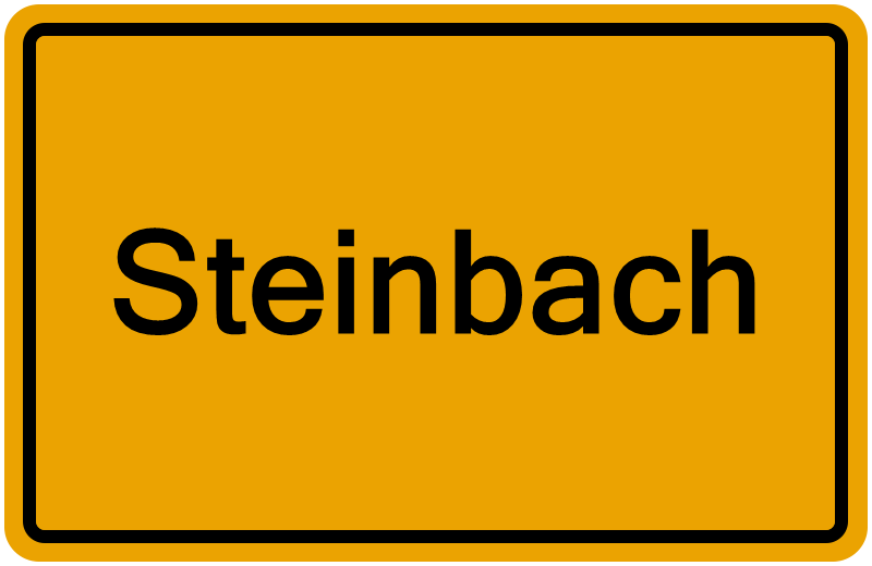 Handelsregisterauszug Steinbach