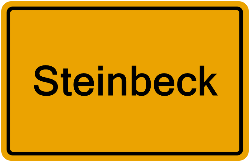 Handelsregisterauszug Steinbeck