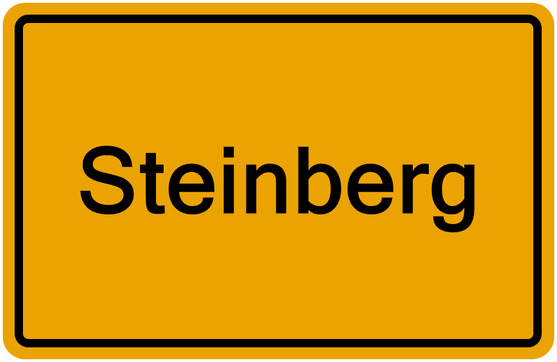 Handelsregisterauszug Steinberg