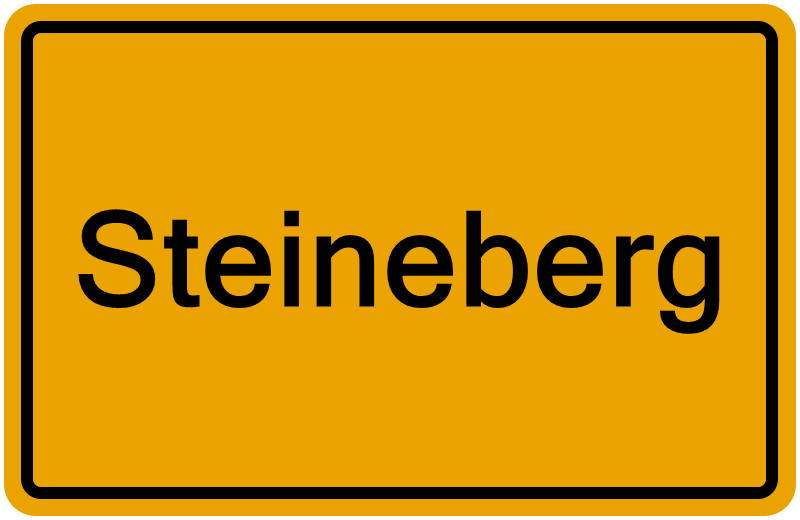 Handelsregisterauszug Steineberg