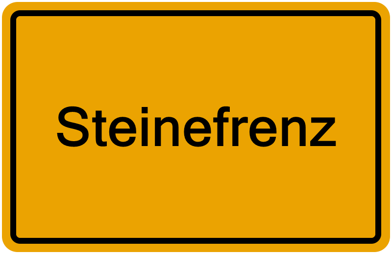 Handelsregisterauszug Steinefrenz