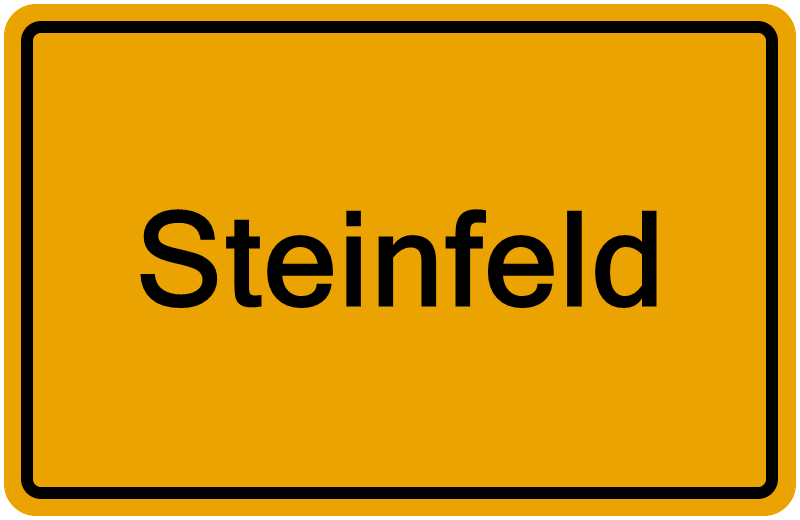 Handelsregisterauszug Steinfeld