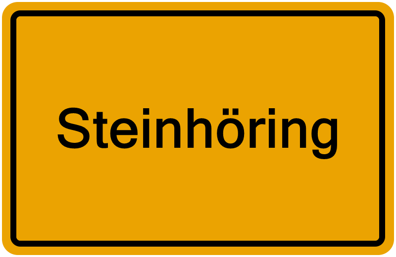 Handelsregisterauszug Steinhöring
