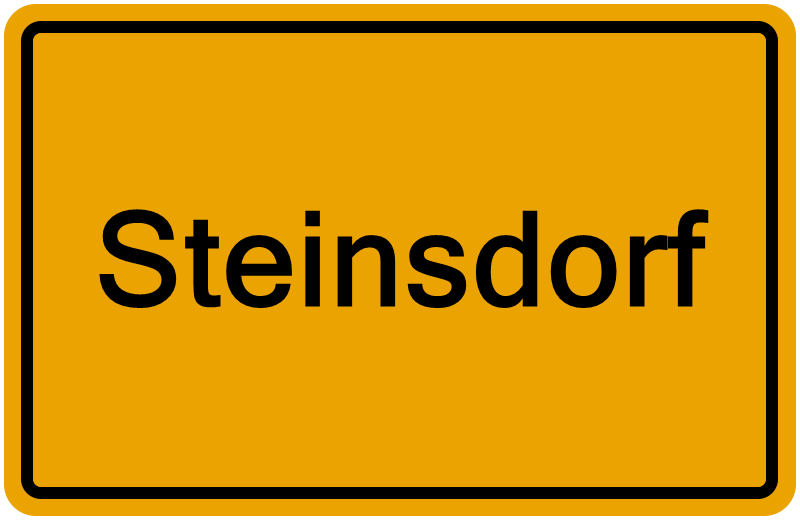 Handelsregisterauszug Steinsdorf