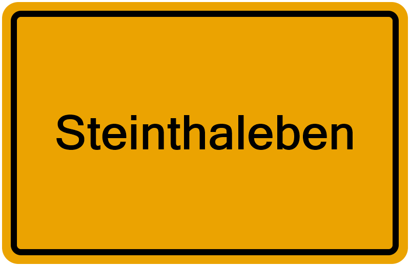 Handelsregisterauszug Steinthaleben