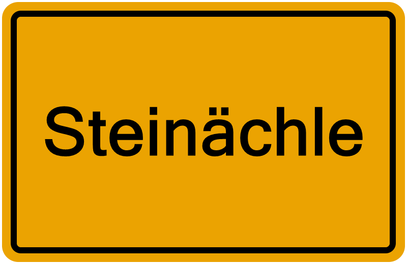 Handelsregisterauszug Steinächle