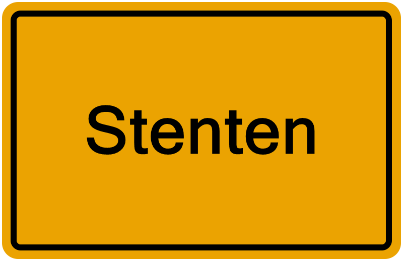 Handelsregisterauszug Stenten