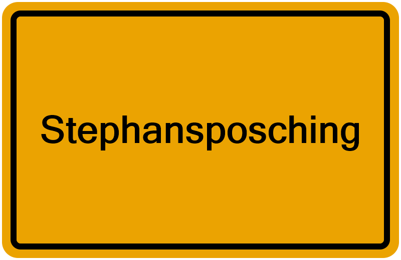 Handelsregisterauszug Stephansposching