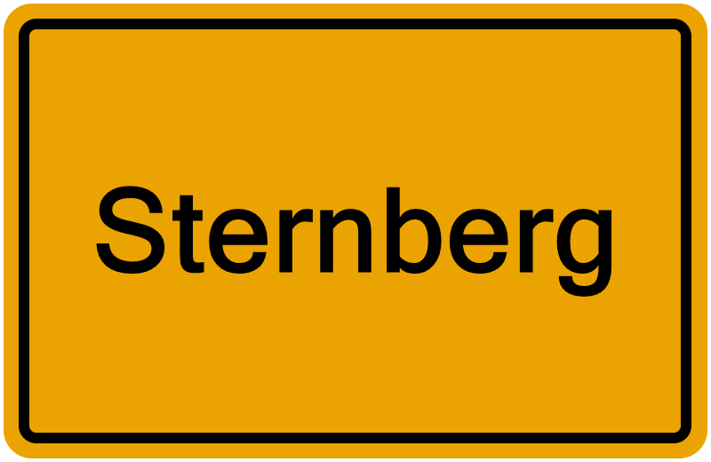 Handelsregisterauszug Sternberg