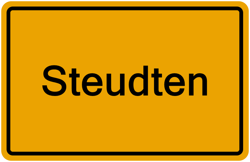 Handelsregisterauszug Steudten