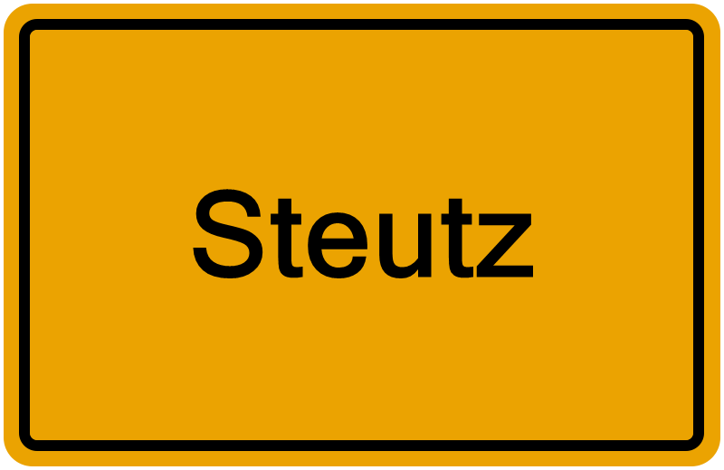 Handelsregisterauszug Steutz