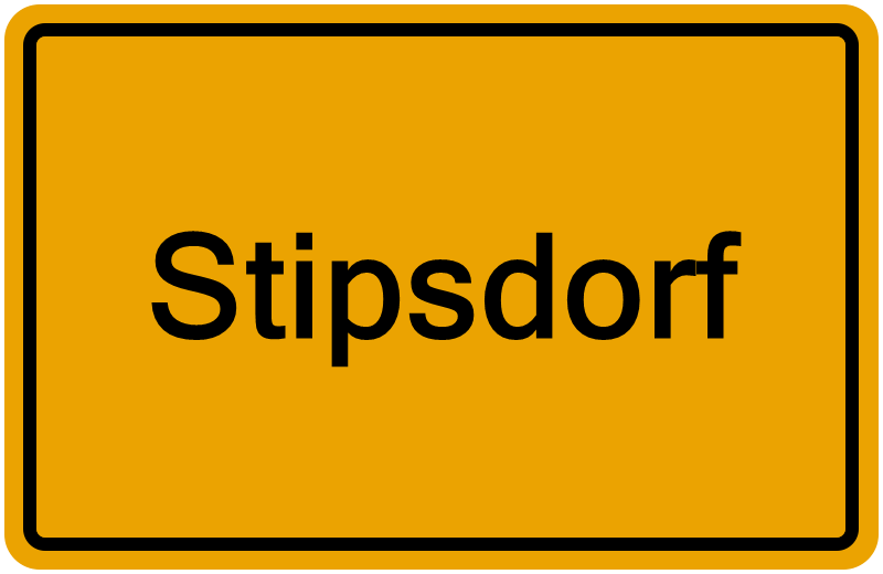 Handelsregisterauszug Stipsdorf