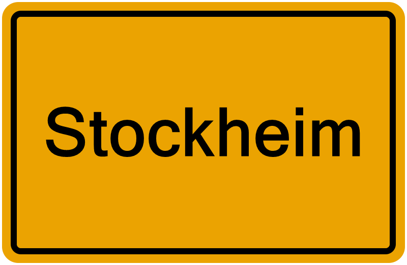 Handelsregisterauszug Stockheim