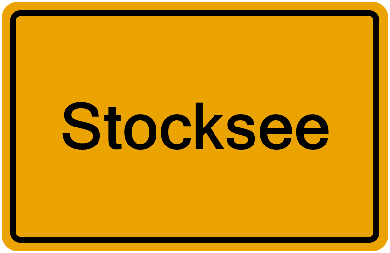 Handelsregisterauszug Stocksee