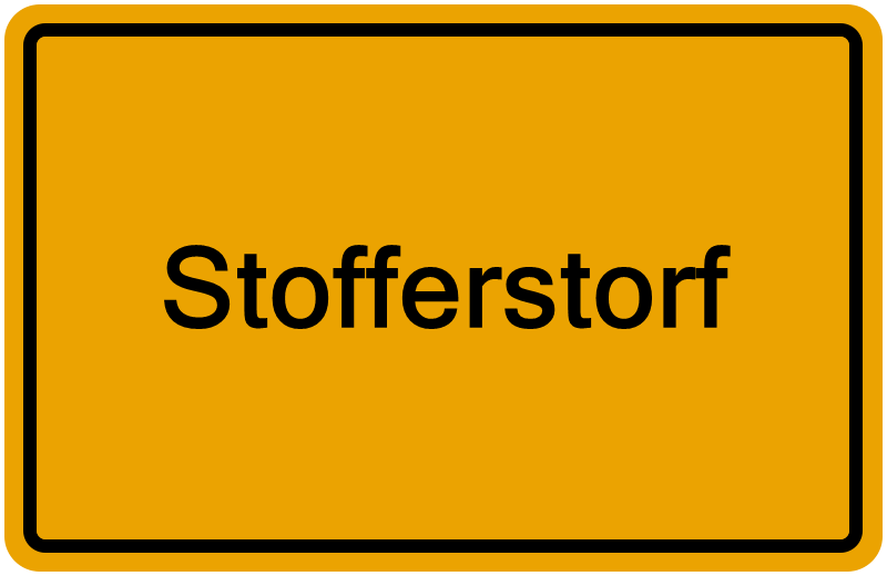 Handelsregisterauszug Stofferstorf