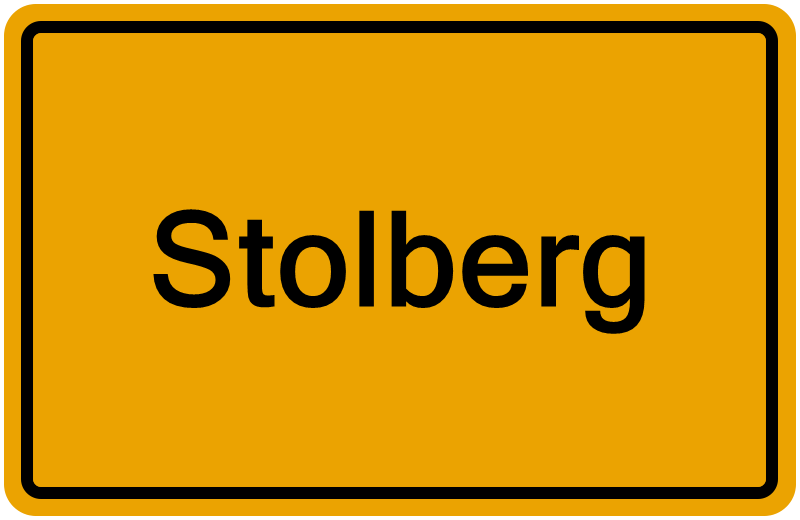Handelsregisterauszug Stolberg